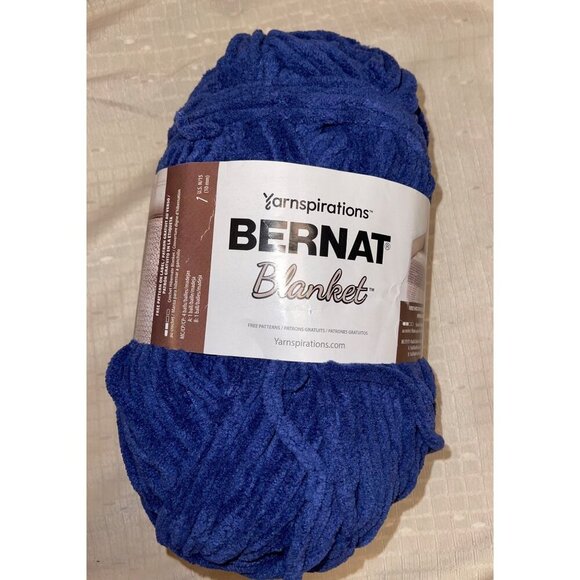 2 Skeins Bernat Blanket Super Bulky Wt Yarn Color Twilight Dye Lot 2023-12-67 - Picture 2 of 10